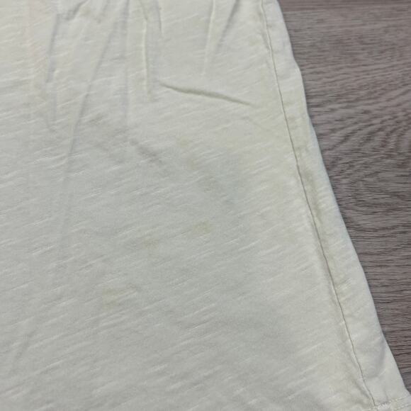 Buck Mason Curved Hem Cotton Slub Short Sleeve T Shirt Men's XL Minimalist - Picture 10 of 11